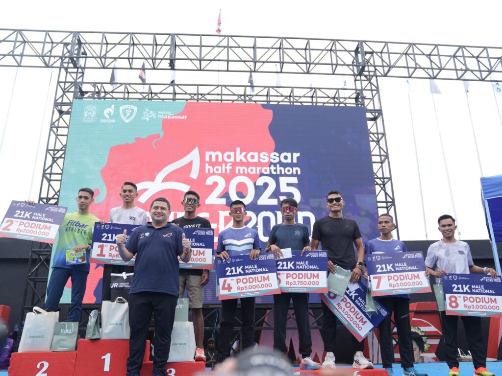 Makassar Half Marathon 2025: Sukses Dongkrak Ekonomi Kreatif dan Wisata Kota