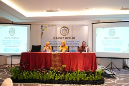 Raker Pokja PAUD 2025, Melinda Aksa Dorong Sinergi Lintas Sektor untuk Anak Makassar
