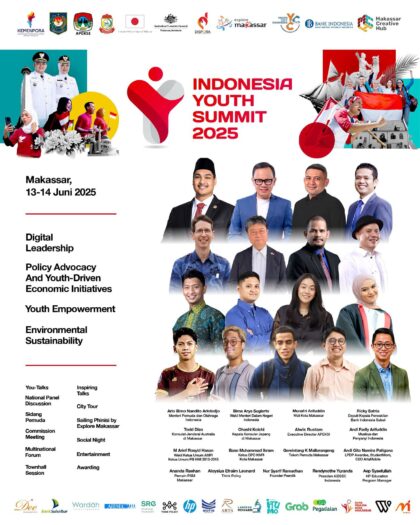 Indonesia Youth Summit 2025 Resmi Dibuka di Makassar: Pemuda Jadi Penggerak Indonesia Emas 2045