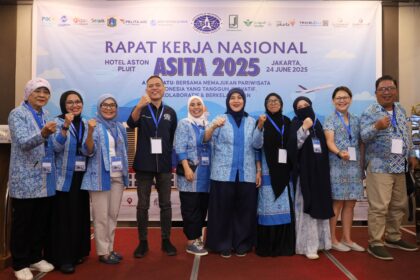 Wakil Wali Kota Makassar Hadiri Rakernas ASITA 2025, Dorong Kolaborasi dan Pariwisata Berkelanjutan