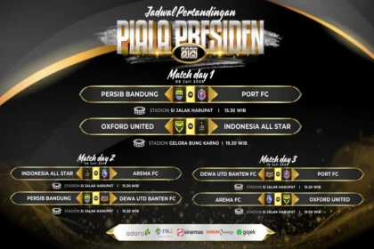 Tiket Laga Pembuka Piala Presiden 2025 Resmi Dijual, Oxford United Vs Liga Indonesia All Star Siap Menggebrak GBK