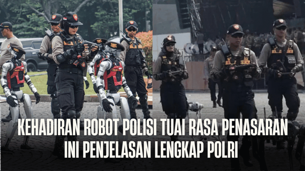 Kehadiran Robot Polisi Tuai Rasa Penasaran, Ini Penjelasan Lengkap Polri dan Tujuannya ke Depan - Polri - Gambar 863