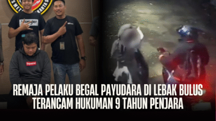 Remaja Pelaku Begal Payudara di Lebak Bulus Terancam Hukuman 9 Tahun Penjara