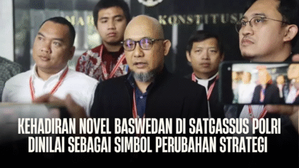 Kehadiran Novel Baswedan di Satgassus Polri Dinilai sebagai Simbol Perubahan Strategi dalam Optimalisasi Penerimaan Negara