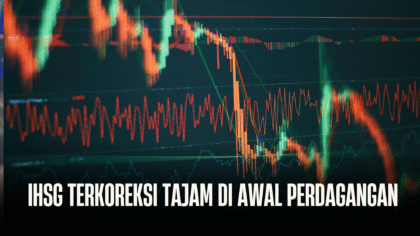 IHSG Terkoreksi Tajam di Awal Perdagangan, Saham Bank dan GOTO Jadi Penekan Utama