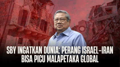 SBY Ingatkan Dunia: Perang Israel-Iran Bisa Picu Malapetaka Global