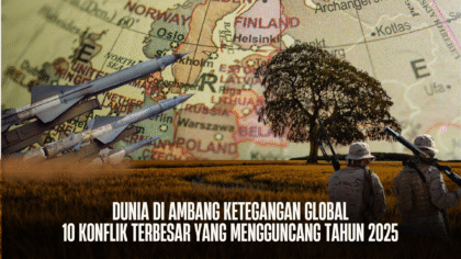Dunia di Ambang Ketegangan Global: 10 Konflik Terbesar yang Mengguncang Tahun 2025