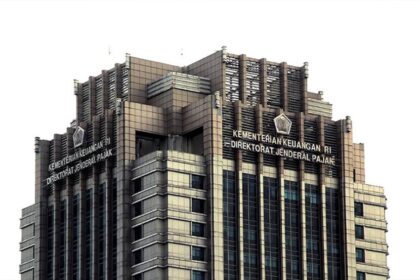 Kantor Direktorat Jenderal Pajak Kementerian Keuangan.