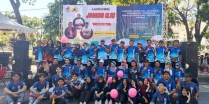 Peluncuran IKATSI Unhas Joging Club, Ir Hasbi Syamsu Ali: Kita Satu Kita Kuat -  - Gambar 810