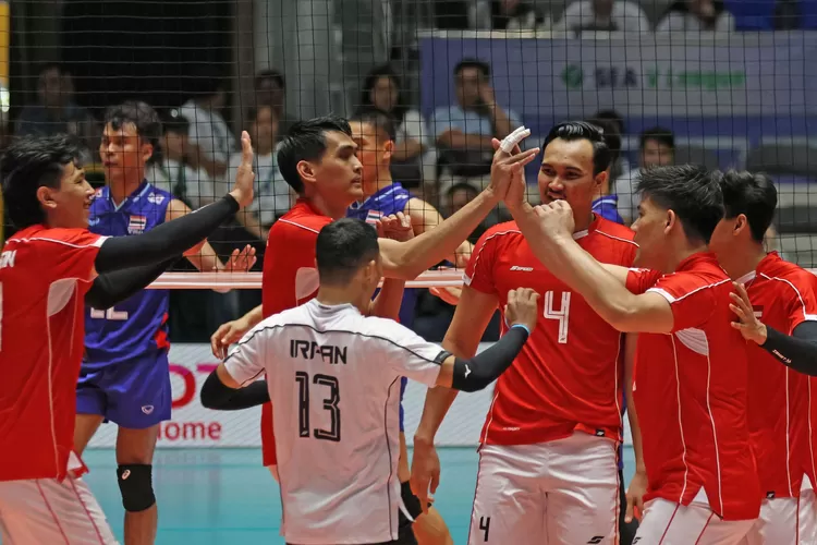 Timnas Voli Putra Indonesia Tumbangkan Filipina Lewat Laga Menegangkan di SEA V League 2025 - Indonesia - Gambar 653