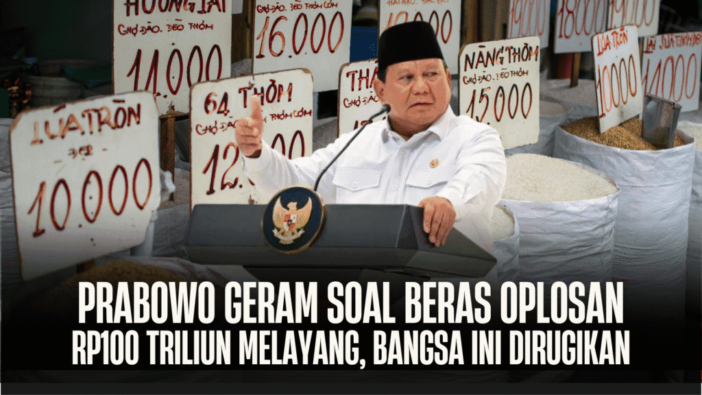 Prabowo Geram Soal Beras Oplosan: Rp100 Triliun Melayang, Bangsa Ini Dirugikan - Prabowo - Gambar 510