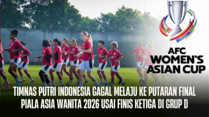 Timnas Putri Indonesia Gagal Melaju ke Putaran Final Piala Asia Wanita 2026 Usai Finis Ketiga di Grup D - Timnas