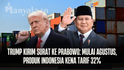 Trump Kirim Surat ke Prabowo: Mulai Agustus, Produk Indonesia Kena Tarif 32% - Trump - Gambar 780