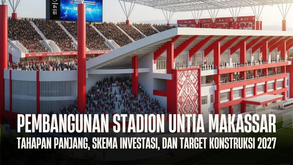 Pembangunan Stadion Untia Makassar: Tahapan Panjang, Skema Investasi, dan Target Konstruksi 2027 - Untia - Gambar 857