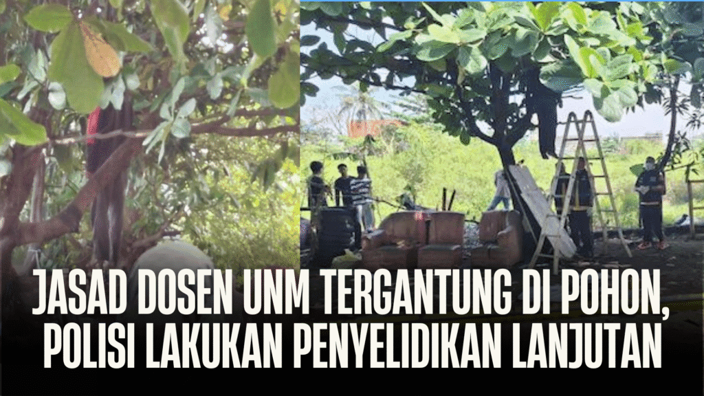 Warga Makassar Dikejutkan Penemuan Jasad Dosen UNM Tergantung di Pohon, Polisi Lakukan Penyelidikan Lanjutan - Warga - Gambar 713