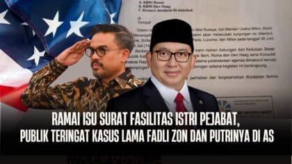 Ramai Isu Surat Fasilitas Istri Pejabat, Publik Teringat Kasus Lama Fadli Zon dan Putrinya di AS - Surat - Gambar 789