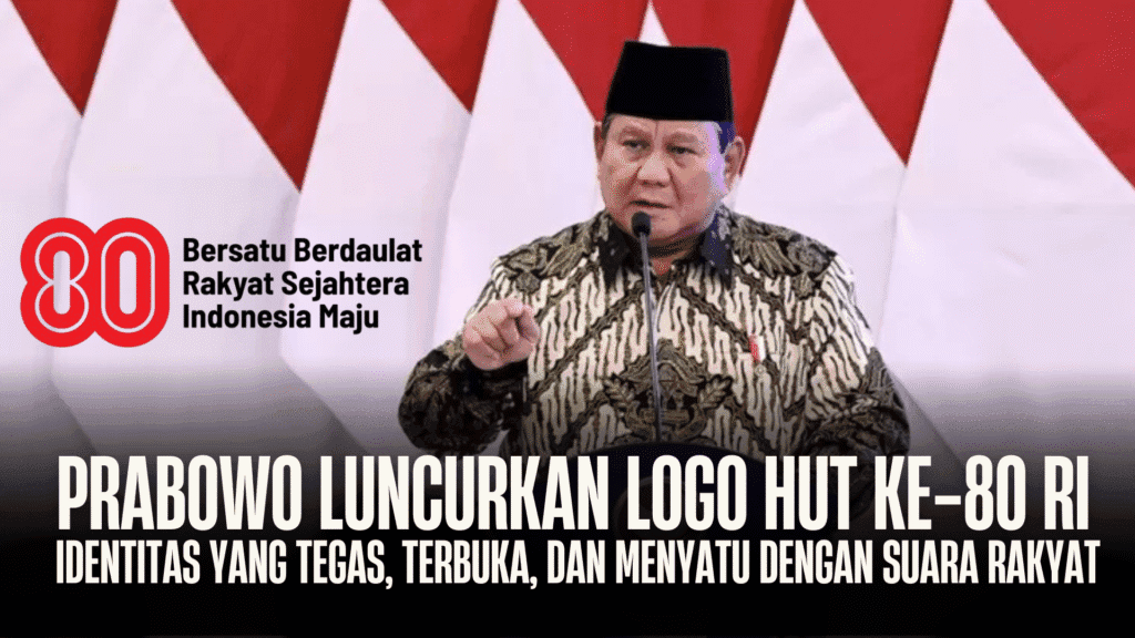 Karakter Visual HUT ke-80 RI: Identitas yang Tegas, Terbuka, dan Menyatu dengan Suara Rakyat - HUT - Gambar 553