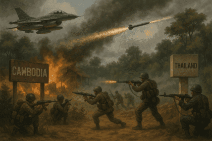 Konflik Bersenjata Meletus di Perbatasan Thailand-Kamboja, Jet Tempur Dikerahkan - Thailand - Gambar 542