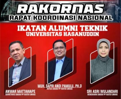 IKA Teknik Unhas Bersiap Gelar Rakornas 2025 dan Mubes Badan Otonom FORMIKA 09 -