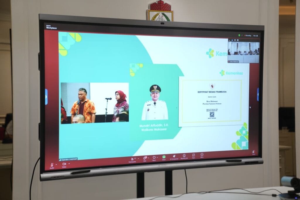 Pemkot Makassar Raih Sertifikat Eliminasi Frambusia dari Kemenkes - Pemkot - Gambar 74