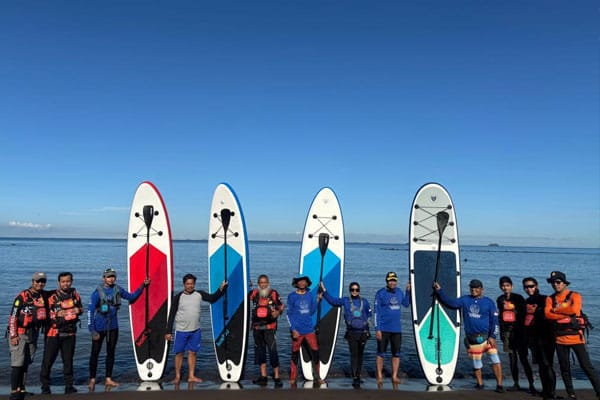 Atlet SUP Sodara Sulsel. Dok. Istimewa