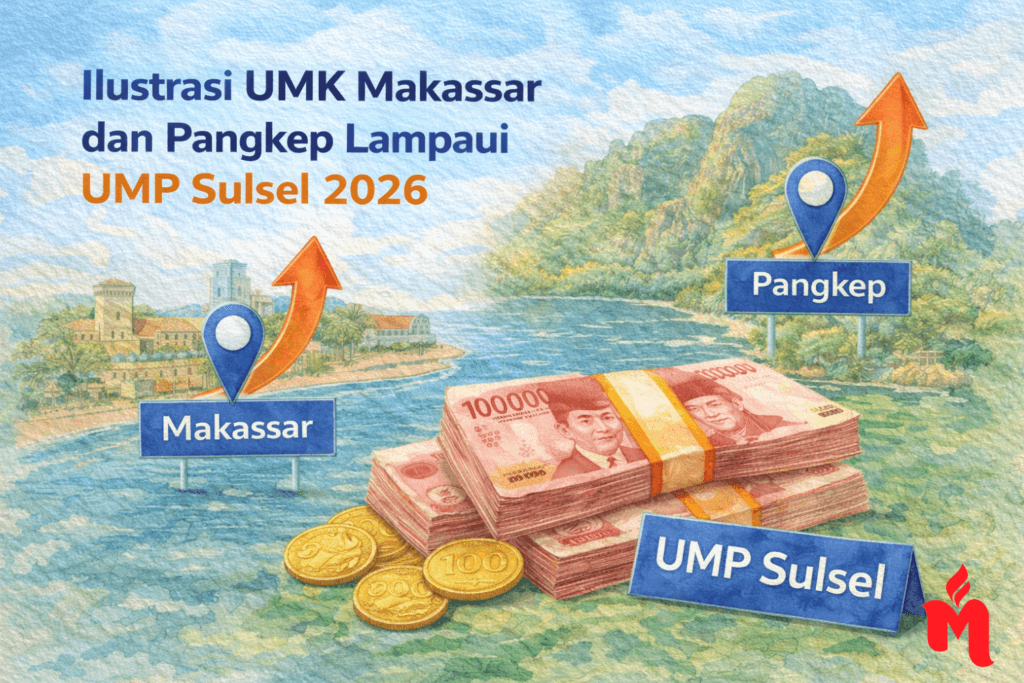 UMK Makassar dan Pangkep Lampaui UMP Sulsel 2026 1 UMK