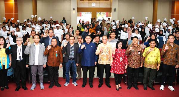 Wali Kota Makassar Munafri Arifuddin bersama jajaran BRI menghadiri inagurasi Program BRI Sahabat Disabilitas 2025 yang memberikan pelatihan dan pemagangan bagi penyandang disabilitas di Makassar.