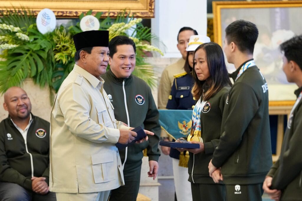 Prabowo Realisasikan Bonus Atlet SEA Games 2025 1 Prabowo