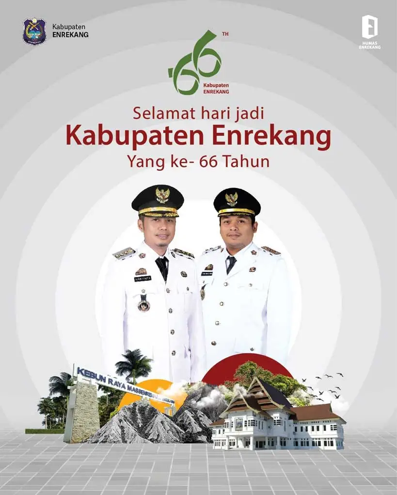 HUT Kabupaten Enrekang Ke-66