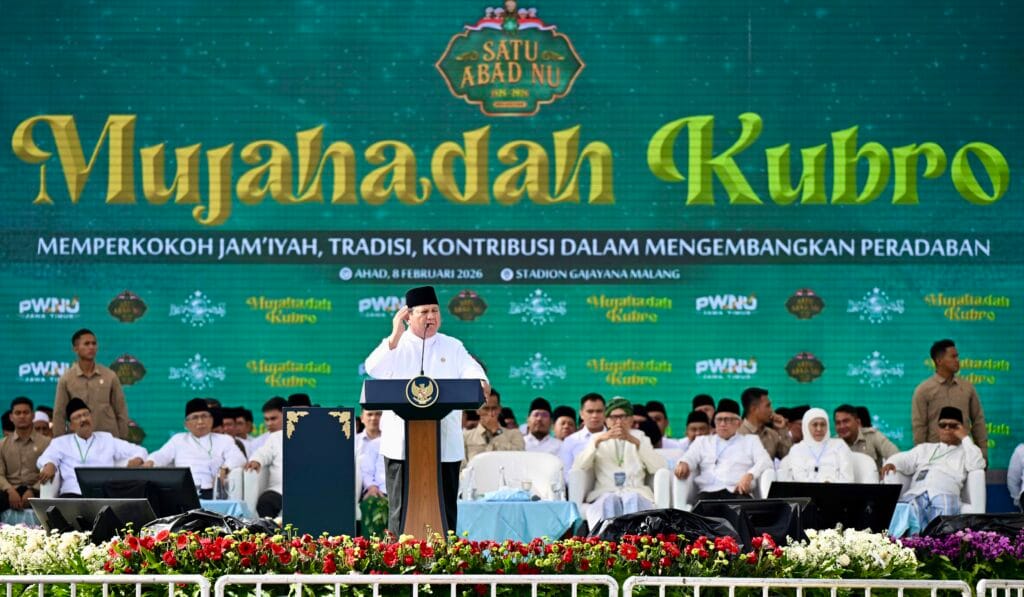 Prabowo Hadiri Mujahadah Kubro Satu Abad NU 1 Prabowo
