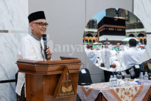 Menhaj Mochamad Irfan Yusuf menegaskan kesiapan operasional haji 2026 hampir 100 persen, dengan komitmen pelayanan publik yang bersih, transparan, dan bebas dari penyimpangan.