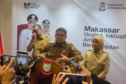 Wali Kota Makassar Munafri Arifuddin dan Wakil Wali Kota Aliyah Mustika Ilham.