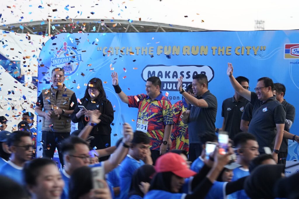 Wali Kota Munafri Lepas Peserta Indomaret Fun Run 2026, Dorong Gaya Hidup Sehat di Makassar 1