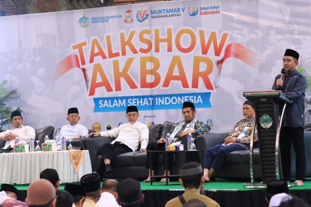 Meriahkan Muktamar V Wahdah Islamiyah, Ribuan Warga Makassar Antusias Ikuti Talkshow Akbar dan Jalan Sehat 1