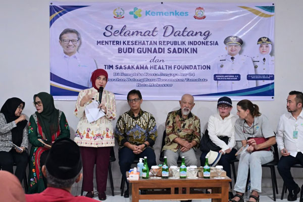 Aliyah Mustika Ilham Dampingi Menkes RI Tinjau Kompleks Kusta Jongaya, Perkuat Sinergi Eliminasi Kusta di Makassar
