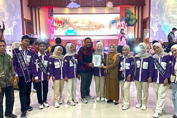 Forum Anak Enrekang Raih Penghargaan "Inisiator" di Festival Anak Sulsel 2026 1 forum anak enrekang
