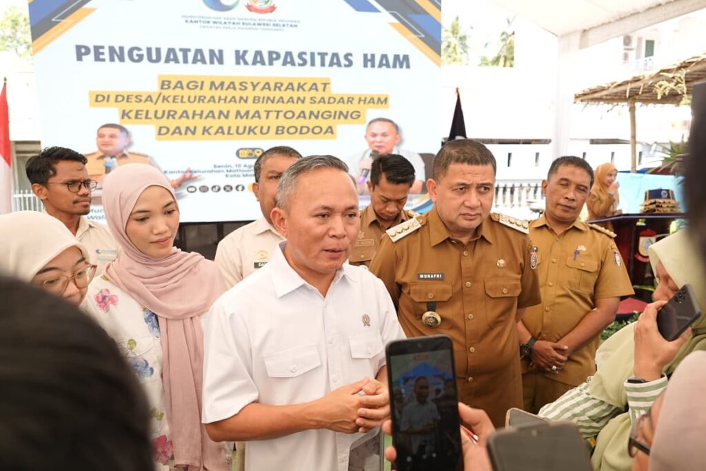 Dua Kelurahan Makassar Jadi Pilot Project Sadar HAM, Wali Kota Munafri Harap Jadi Replikasi ke 153 Kelurahan 1