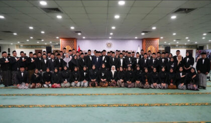 Menteri Haji dan Umrah Mochamad Irfan Yusuf melantik 174 pejabat di lingkungan Kementerian Haji dan Umrah (Kemenhaj) di Jakarta, Rabu (23/9/2026).