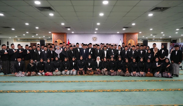 Menteri Haji dan Umrah Mochamad Irfan Yusuf melantik 174 pejabat di lingkungan Kementerian Haji dan Umrah (Kemenhaj) di Jakarta, Rabu (23/9/2026).