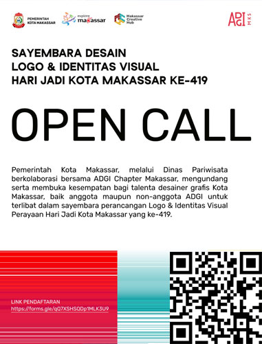 Sayembara Logo HUT ke-419 Makassar Dibuka, Pemkot Gandeng ADGI untuk Gali Kreativitas Desainer Lokal 2 PEMKOT
