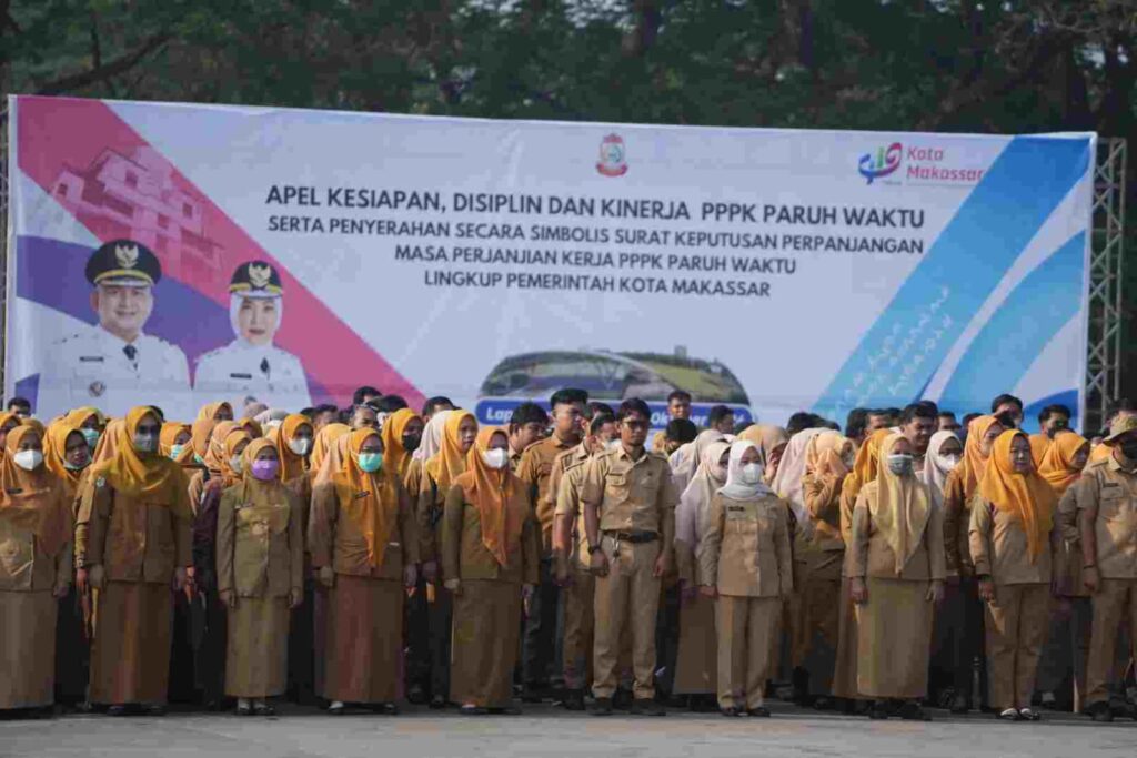 Cegah Pengangguran, Pemkot Makassar Perpanjang Masa Kerja 6.472 PPPK Paruh Waktu 1 pppk makassar